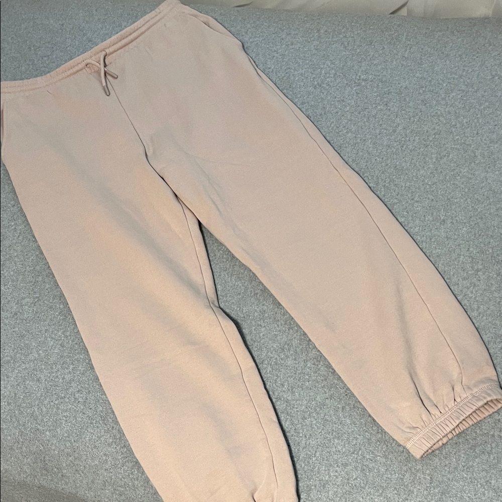 Zara Womens Sweatpants Medium Drawstring Lounge Athleisure Athletic